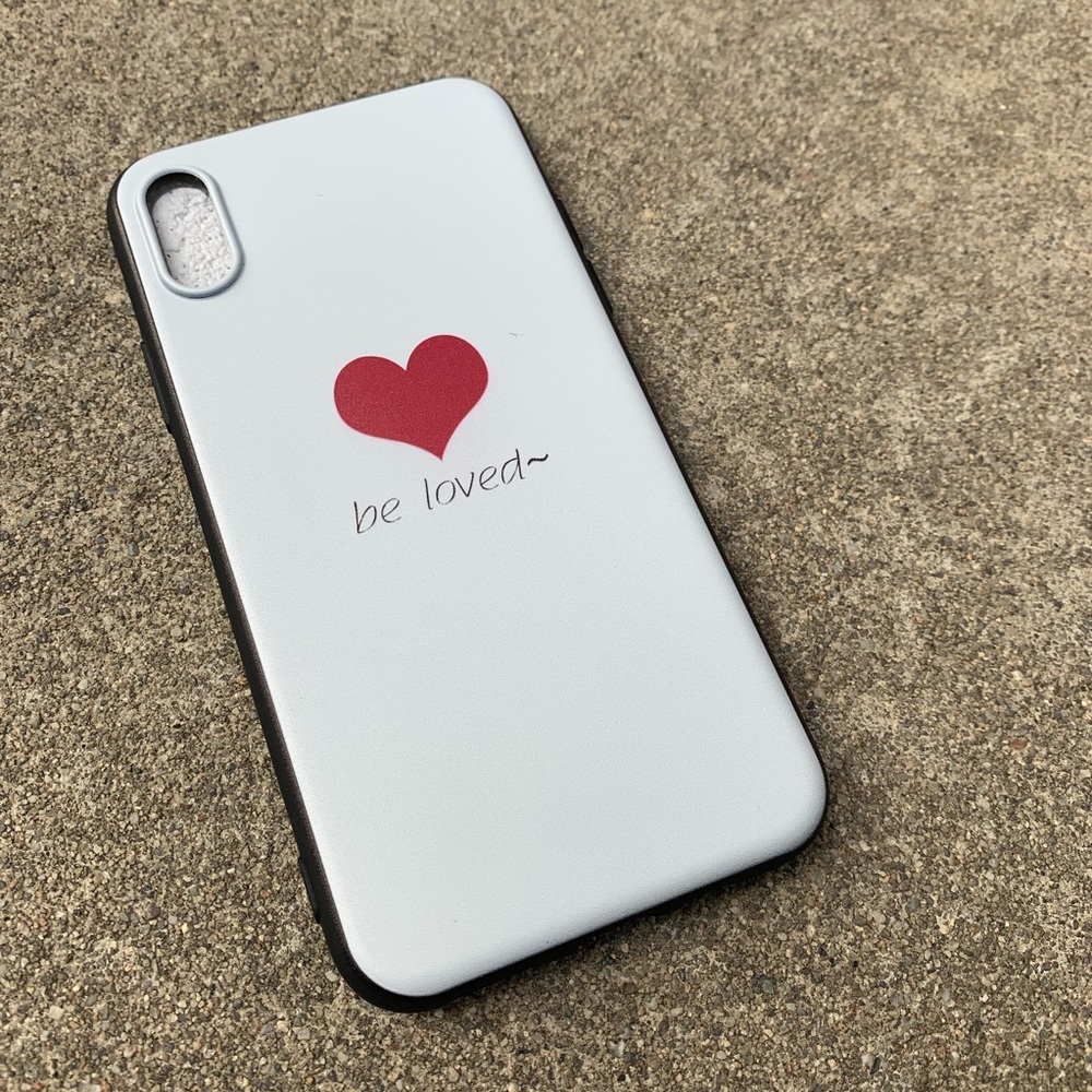 iPhone XR/Max/XS/7/8/+❤️be loved heart phone Case - Picture 3 of 5